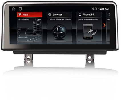 Erisin 10.25 Zoll IPS Android 14 Autoradio GPS Navi für BMW 3 Serie F30 F31 F34 4 Serie F32 F33 F36 M3 F80 M4 F82 NBT, Auto Multimedia Player Unterstützt DAB+, CarPlay, Android Auto, DSP, Bluetooth