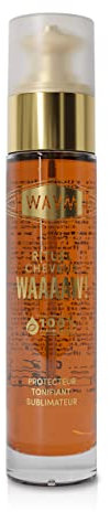 WAAM Cosmetics – Rituel Cheveux WAAAAW ! – Huile protectrice, nourrissante et sublimatrice – Pousse des cheveux – 100% d’origine naturelle – 50ml