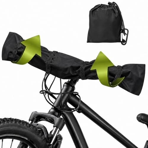 Besudo Handlebar Protective Cover Ebike - Waterproof Protective Transport Protection Rain Cover Bicycle for Rear Rack - E-Bike Accessories-A
