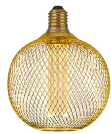 Searchlight 16003 GO Lichtquelle aus Gaze Lampy Gold Ø 12 cm