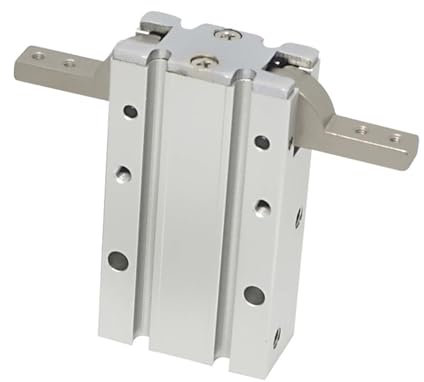 Doppeltwirkender pneumatischer Greifer, Luftzylinder MHY2-16D, Bohrung 16 mm, 180 Grad Winkelstil, Aluminiumklemmen, Greifer, 1 Stück