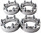Dixhills 4 separadores de ruedas (6 pernos de 139,7 mm/38 mm) para T-0yota, Honda Passport, Land Cruiser, Chevrolet, 6 Lug Forged Spacer for Hummer Hilux D0dge Mitsubishi Montero Separadores de ruedas