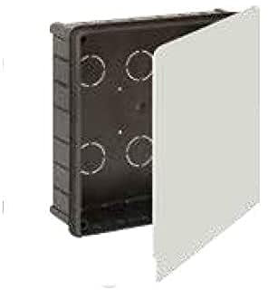 623 Boîte de jonction et de dérivation. Installation encastrée. Couvercle griffe métallique. De 150 x 150 x 50,12 entrées pour tube Ø 32.