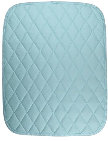 Inkontinenz-Sitzauflage von FabaCare mit wasserdichten Unterseite, 4-lagig, hohe Saugkraft, waschbar bis 95°C, formstabil, 50x40 cm, Farbe: hellblau
