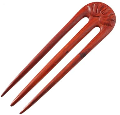 Trufolxiaz Einzigartige Designs Holz Haarstangen Einzigartige Designs Holz Haarstangen Holzschnitzhaarnadel Accessoire Für Dauerhafte Verwendung Einzigartiger Designs Haare Fork