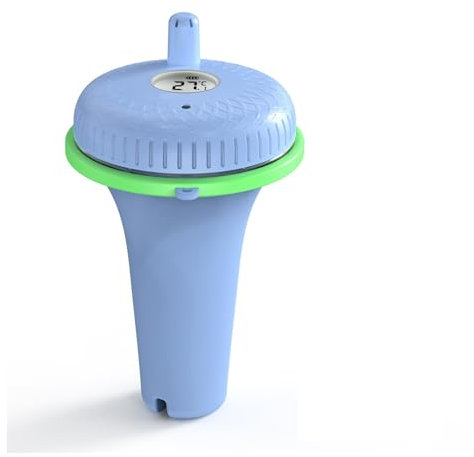 Wasserthermometer, Bluetooth-Poolthermometer for drinnen und draußen, intelligentes schwimmendes Thermometer