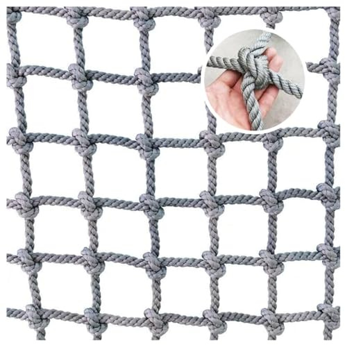 Kletternetz Kinder Outdoor Kletternetz Schaukel Kletterwand Strickleiter Robusten Schaukelnetz Für Garten Indoor Outdoor, Belastbar(12mm-14cm,1X2m/3.3X6.6ft)