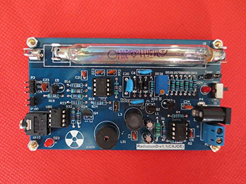 TOPCHANCES Assembled DIY Open Source Geiger Counter Kit Module GM tube γ β Rays Detector US