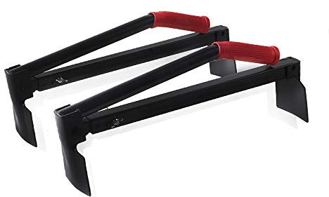 2 Pcs Adjustable Brick Tongs Lifter Bricks Lifting Carrying Carrier Brick Lifter