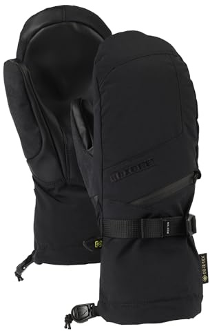 Burton Women’s Gore-TEX Insulated Mittens – Waterproof Winter Snowboard Mittens – True Black, Medium