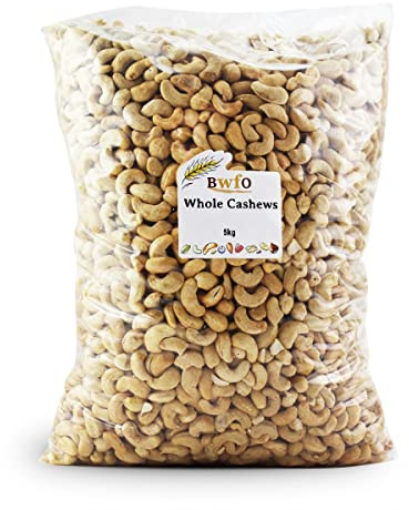 Cashew Nuts Whole 5kg (BWFO)