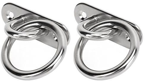 AXOC Passacavo Durevole Passacavo in Acciaio Inox Passacavo per Borse (8MM)