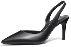 Michael Kors Women's Alina Flex Sling Pump, Black, 8.5
