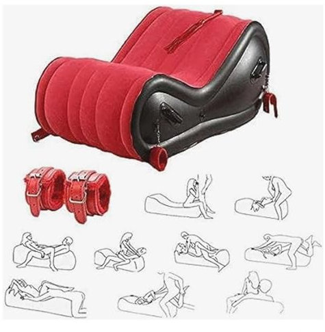 BesBet Tragbares aufblasbares Sofa