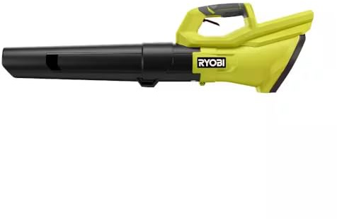 RYOBI Souffleur de Feuilles sans Fil Lithium-ION 40 V à Vitesse Variable 120 MPH 550 CFM (Outil Uniquement) ; Batterie et Chargeur Non Inclus, Vert, RY40LB01B