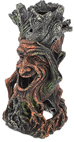 YARNOW 2pcs Resin Simulation Tree Aquarium Decor Fish Tank Landscaping Ornament for Tropical Fish Tank Decor and Aquarium Tree Trunk Setup