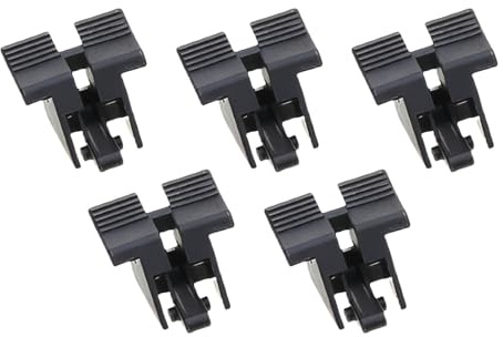 Pack med 5 PCIE - grafikkortsuttag, 16X PCIE-kortspel, 16X Retention Clip, stationär PC grafikkortshållare med fisktail fixeringsklämma idealisk för kontor, spel och daglig användning