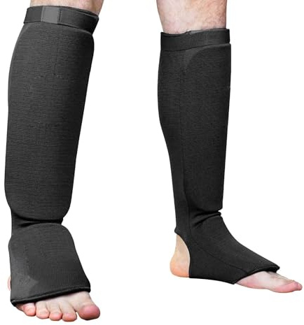 Kickboxing Shin Guards, Instep Protection For MMA, Leg Instep Protection Pads, Sports Shin Guards, Kickboxing MMA Muay Thai Protective Shin Pad Leg Guards For Adults