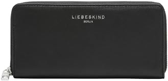 LIEBESKIND Berlin Geldbörse Damen „Gigi“ Leder I Geldbörse Damen groß I viel Platz, viele Fächer & Münzfach mit Reißverschluss I Leder Portemonnaie I Damengeldbörse groß mit RFID-Schutz