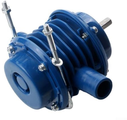 Pompe centrifuge portable pour perceuse électrique conçue pour un mouvement efficace de l'eau