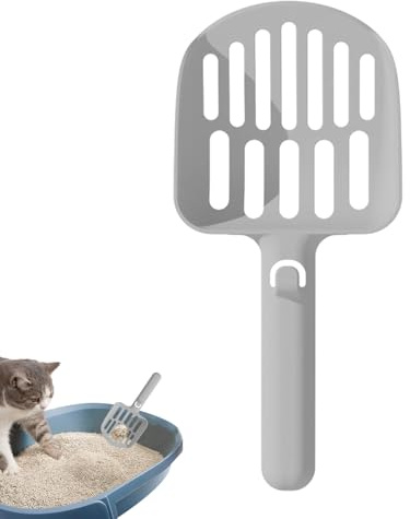 Streuschaufel | Feines Gitter große Katzenschaufel – Haustierkotsammler für Hofreinigung, kleine Haustiere, Haus, Wohnung, Reisen, Outdoor, Park, Kaninchen, Kätzchen, Welpen, Pferdeställe
