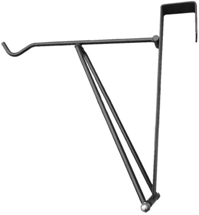 rockible Sattelhalter Pferd Sattelablage Sattelpadhalter Deckenhalter Eisenmaterial Tragbar Platzsparend für Stallwand Tür Sattelkammer Zuhause