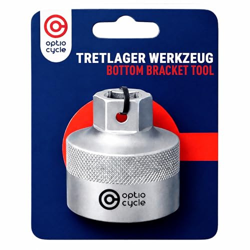 Optio Cycle Chiave Movimento Centrale – Chiave Center Lock a 16 Denti per Shimano Hollowtech II, Truvativ, Race Face & Campagnolo | Estrattore Movimento Centrale Bici & Bottom Bracket Tool