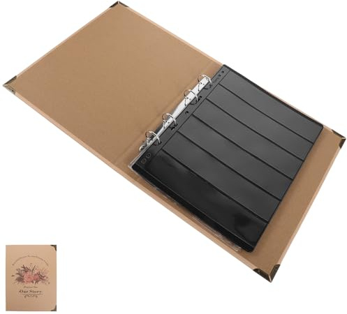CONGARTENO Coin Collection Album Stamp Holders Coin Slots Bank Note Covers Protective Pages and Stamp Books for Collectors
