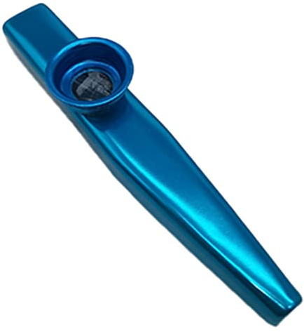 CHICIRIS Kazoo-Flöte, Aluminium-Musikinstrument für Einfaches Spielen, Perfekt für Ukulele, Gitarre, Violine mit Leichtem Design, Ideal für Anfänger und Musikliebhaber