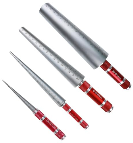 Risveglio Calibre cónico de 15-30 mm, herramienta de apertura cónica de acero inoxidable, diámetro interior preciso de tubos y agujeros de pared delgada