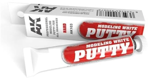 (AK00103) - AK Interactive Modelling White Putty 20ml