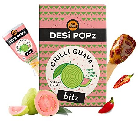 GO DESi POPz with Bits - Lot de 40 sucettes aux fruits pour enfants, 440 g