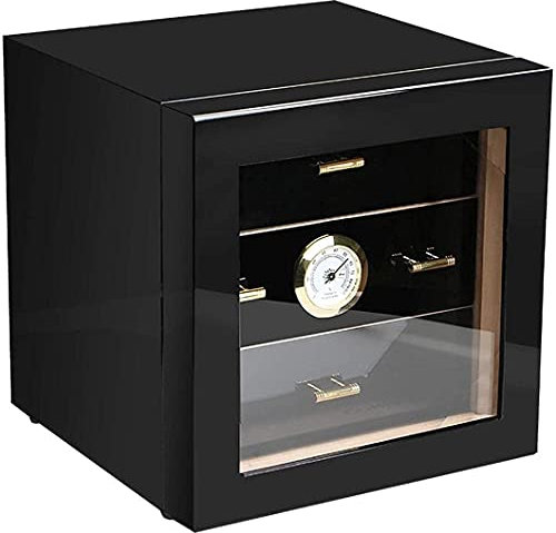 QHYTL Cigar Cabinet Humidor with Hygrometer and Humidifier, 3 Layer Drawers, Decent Cigar Box Decorative Box,cigar box