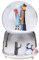Bola de Nieve Caja de Música con Globo de Nieve Navidad, Bola Cristal Nieve Musical Adorno de Escritorio Hija Niño Recompensa Juguete Familiar Celebrar con Luz LED