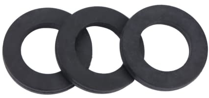 Haosie Washer Ring, 12PCS Rubber O Ring, Water Pipe Hose Washers, Washers Seals Gasket for 3/4 Inch Faucet Water Pipe Replacement(​3/4)