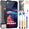 ARSSLY LCD Schermo per Cubot King Kong 9 Display per Cubot Kingkong 9 D-HPY F663343 Sostituzione dello Schermo Touchscreen Digitazer Assembly con Strumenti (Nero)