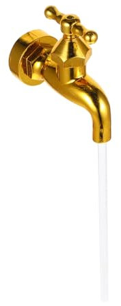 TOYANDONA Kit Fontaine De Jardin Robinet Flottant Galvanisé Décoration Murale Eau pour Pelouse Et Cour Bec Verseur Invisible pour Décoration Extérieure Solide