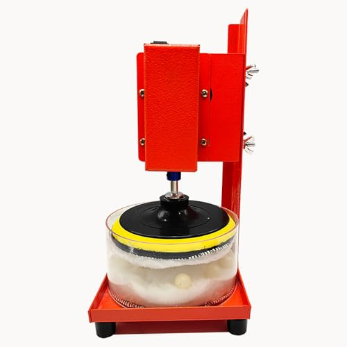Toplionace Cepillo Eléctrico de Nogal Totalmente Automático con Batería de Litio Reversible de 24V y Soporte Fijo