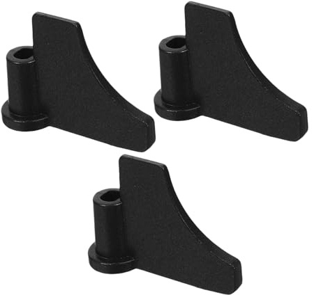 Baluue 3 piezas Paletas de Recambio para Máquina de Hacer Pan Accesorios con Cuchillas Antiadherentes para Mezcla y Amasado Fácil Instalación Compatibles con Varios Modelos de
