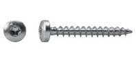 Dresselhaus JD Plus Universalschraube 5x50, 50 Stk, M5 x 50mm, Silber, Flachkopf, Vollgewinde, Legierter Stahl