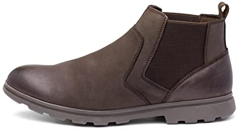 Hush Puppies Homme Tyrone Bottine Chelsea, Marron, 41 EU