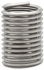 BAER Gewindeeinsätze M 8 x 1,25 - Länge: 16 mm - 100 Stück - Drahtgewindeeinsätze BaerCoil - Gewindereparatur & Gewindeverstärkung - Drahtgewindeeinsatz - Gewindeeinsatz