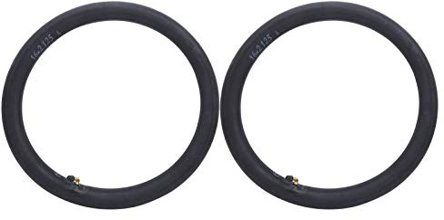Lwuey 2er 16x2.125 Fahrradschläuche mit Schrader-Ventil, Butyl, Pannfeste | Ausgezeichnete Luftdichtheit, passend für E-Bikes, Mountainbikes und Cityräder, einfache Montage für zuverlässige Nutzung