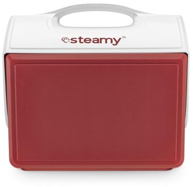 Steamy Sport 14 Cooler Red