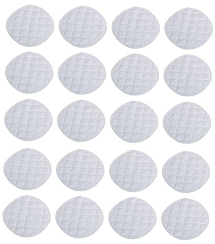ORFOFE 20pezzi Coppette Assorbilatte Lavabili Protezione Per Allattamento e Comfort Per Mamme Per