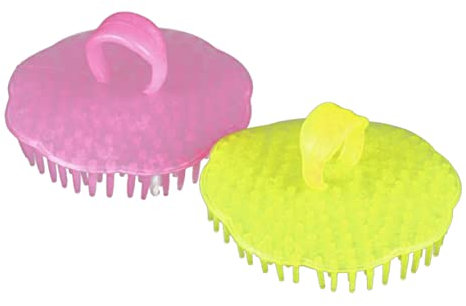 Beaupretty Kopf Und Körper Massagebürste 2 Stück Weich Duschbürste Mit Massageköpfen Shampoo Kamm Für Kopfhautdurchblutung Schuppenreduktion Und Gelenverteilung Badegerät Für Tägliche Anwendung