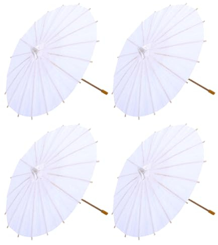 LIFKOME malen öl papier regenschirm aus weißem Papier Regenschirm aus weißem - umbrella Graffiti leerer malen