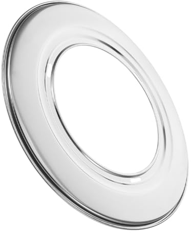 Luxshiny 32cm Stainless Steel Steamer Rack and Cooking Steam Plate Insert, Wok Pan Holder Steamer Basket Adapter for Vegetable and Dumpling Steaming, Kitchen Steam Rack for Home Use