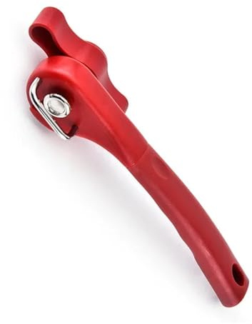 Abrelatas Manual Profesional De Acero Inoxidable, Abrebotellas De Seguridad Con Corte Lateral, Herramientas For El Hogar, Accesorios De Cocina(Curved Handle E)