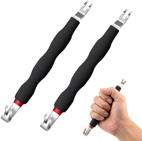 2PCS Utensili a Leva per Auto, Strumento Separatore di Connettori Elettrici | Attrezzi per smontaggio auto, per tuning e manutenzione,Robusti, ergonomici, durevoli,Perfetti per riparazioni veloci